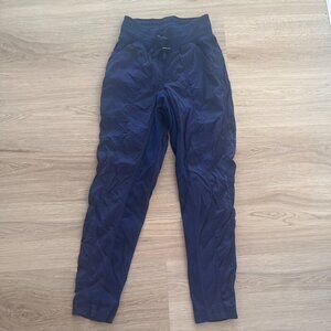 Lululemon Athletica Blue Track Pants with Tapered Leg